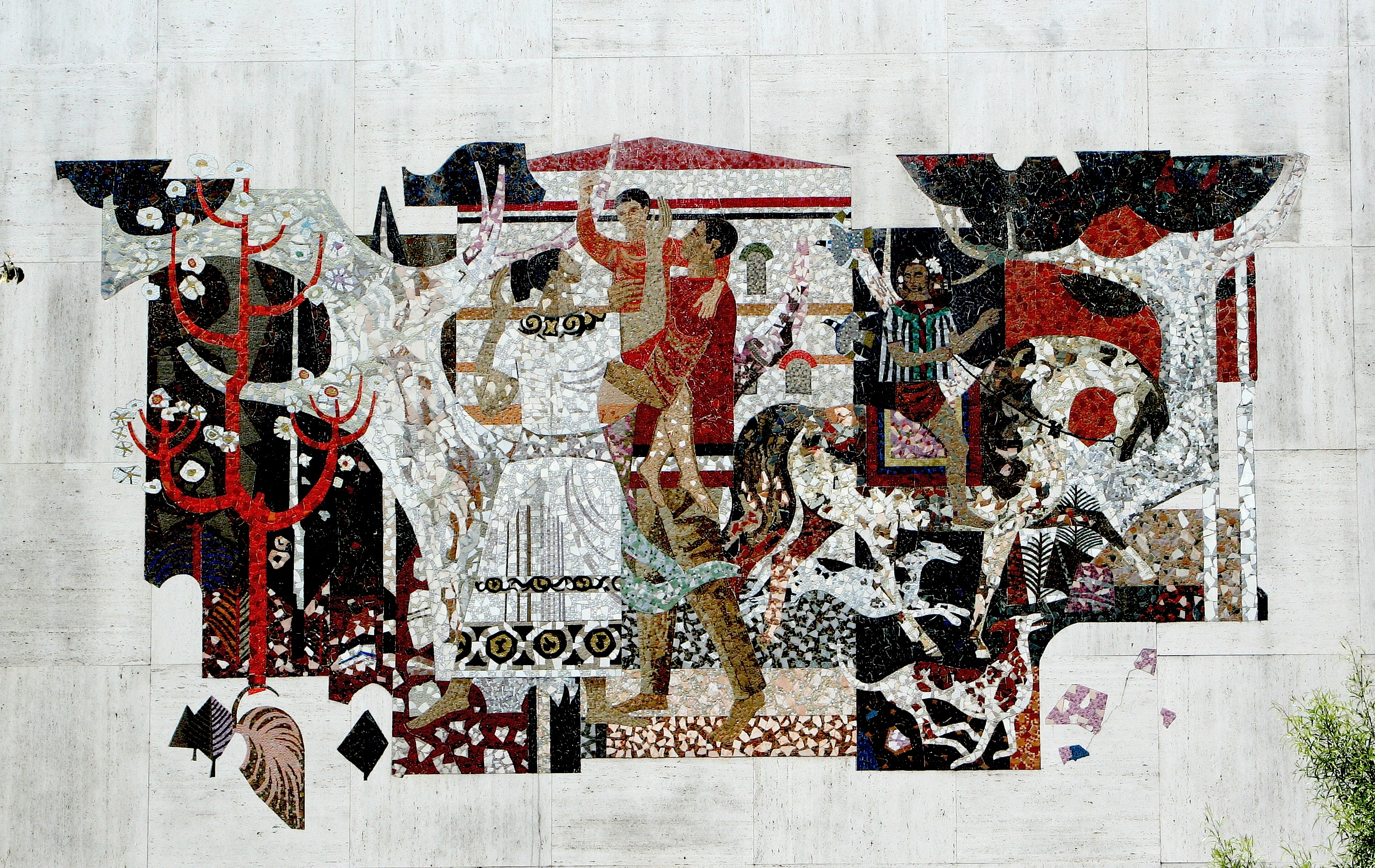 Pomona mosaic, 1963