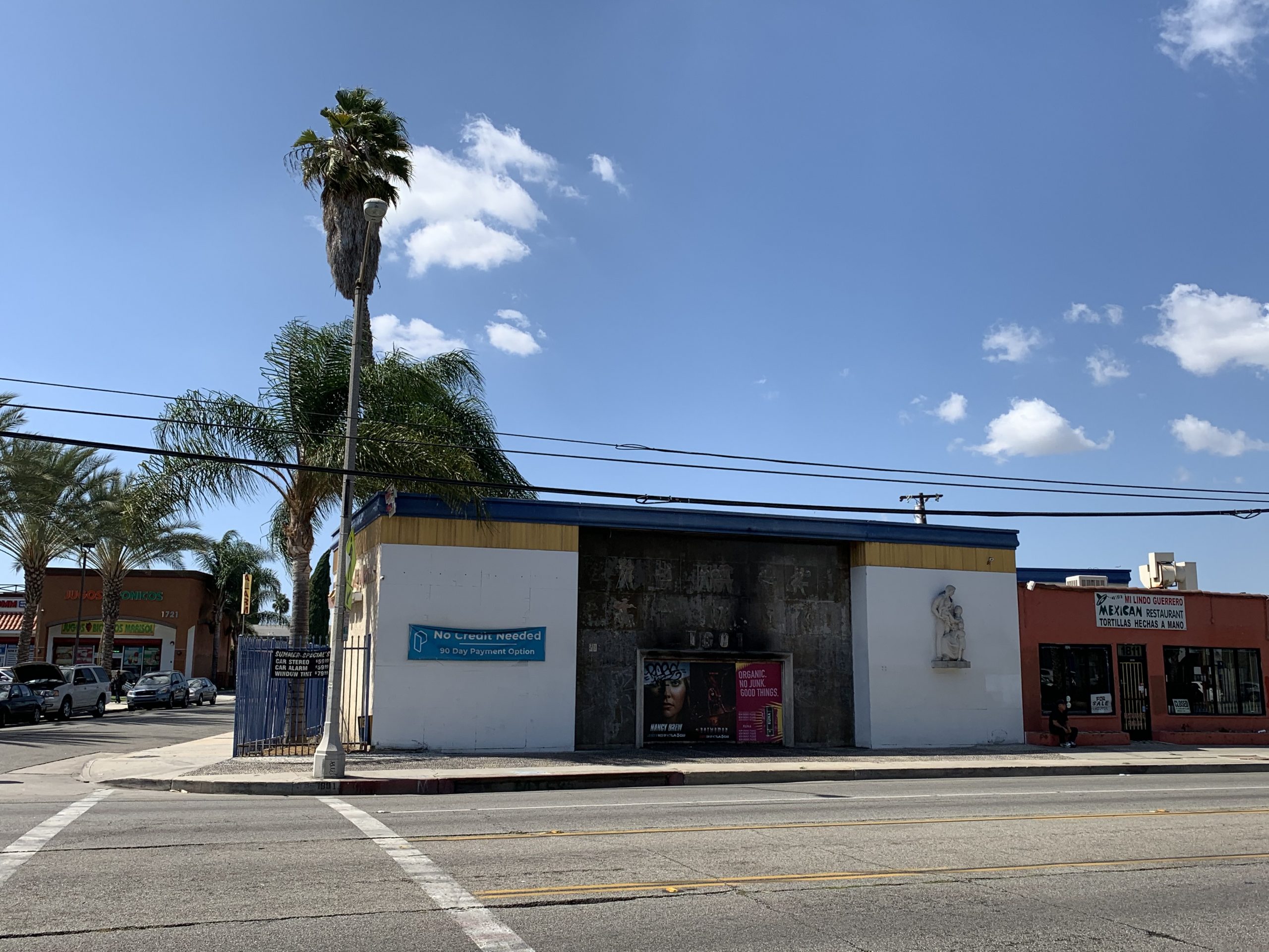 Millard Sheets Studio, Compton branch for Home Savings, completed 1958. Photography by Michael Iwinski, 2019.