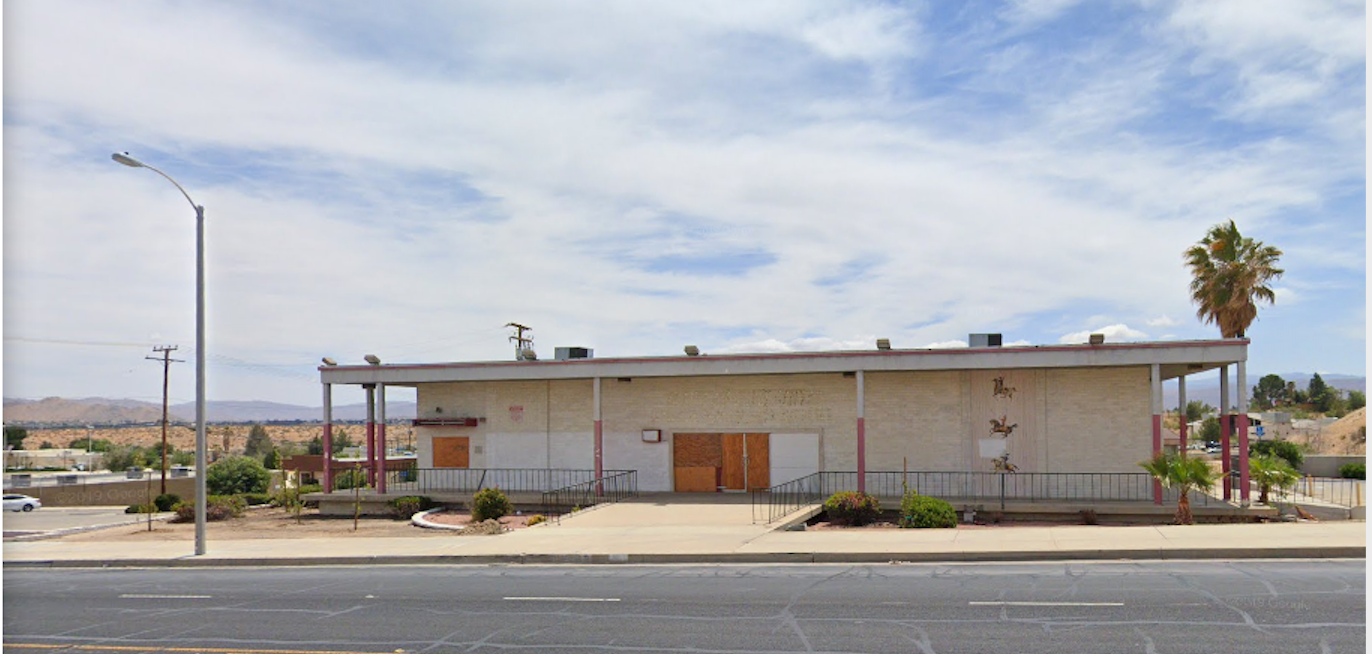 Millard Sheets Studio, Home Savings branch in Victorville, completed 1960